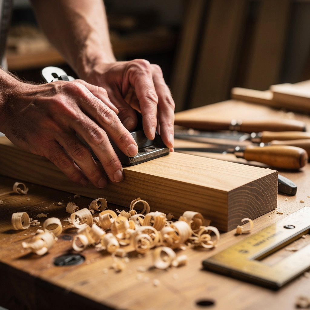 Philco Woodworking expert designing a custom website for a woodworking business client