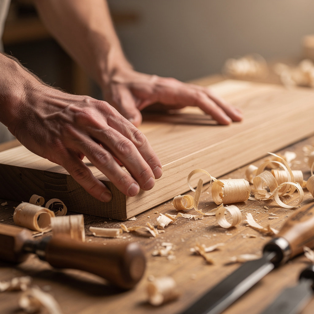 Philco Woodworking team collaborating on a website design project, reflecting our core values of craftsmanship and partnership